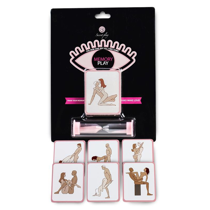 Secret Play Jeu de cartes Kamasutra Memory 